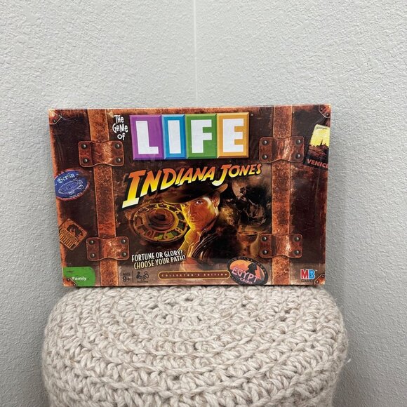 Hasbro Other - Hasbro The Game of Life Indiana Jones 2008 Collectors Edition NEW Sealed